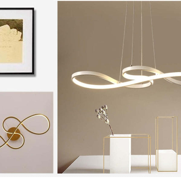 Muzikale Noten Ontwerp Led Hanglamp - hanglampen - detail