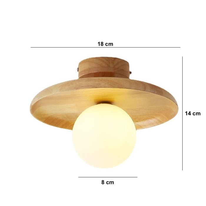 Japanse Plafondlamp - plafondlamp - afmetingen