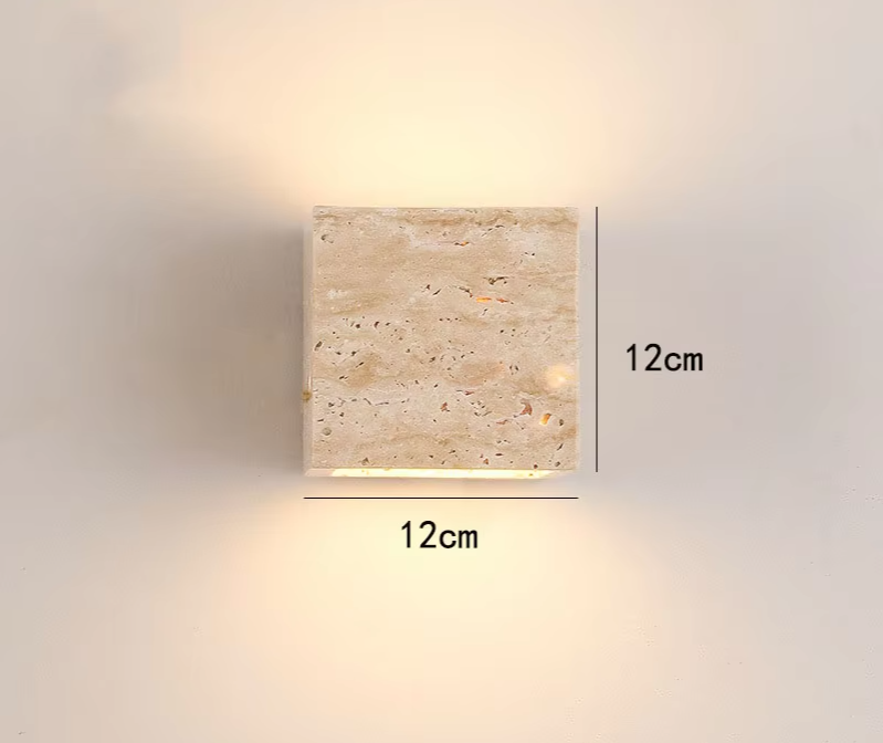 Luxurious Marble Wall Lamp – Stylish LED Lighting