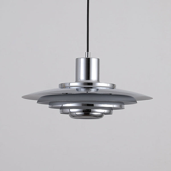 Scandinavische Moderne Hanglamp Van Aluminium - hanglampen - sfeerbeeld
