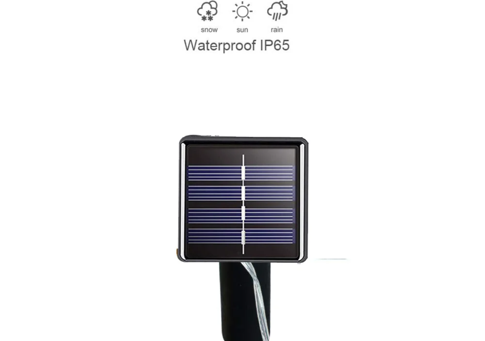 LUMIGLOW Solar Paddenstoel Sfeerverlichting - buitenverlichting - zijaanzicht