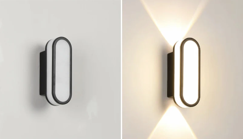 NordiLux LED Wandlamp – Waterdichte Moderne Wandverlichting voor Buiten en Binnen - wandlampen - detail