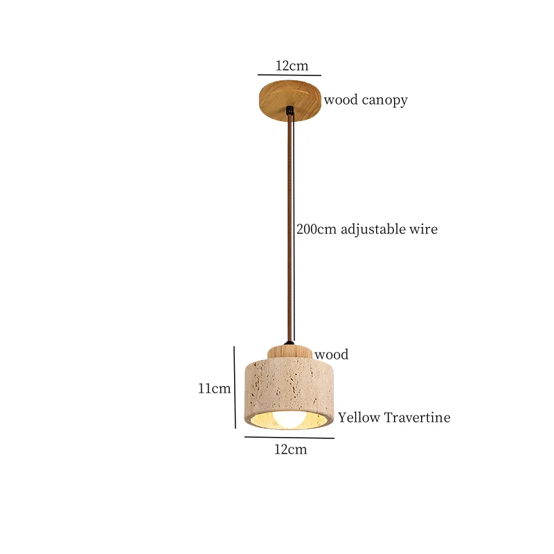 ZenAura Japanse Wabi-Sabi LED Hanglamp - hanglampen