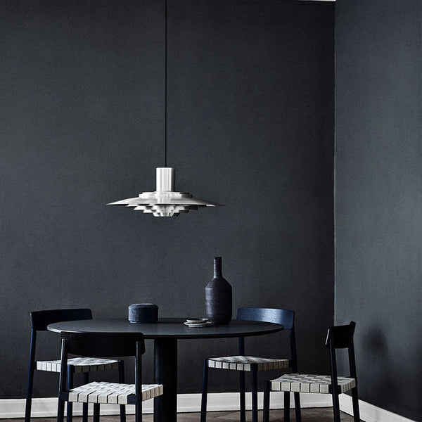 Scandinavian Modern Pendant Lamp Made of Aluminum