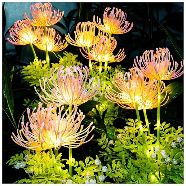 Feeënbloemen voor buiten - buitenverlichting - zijaanzicht