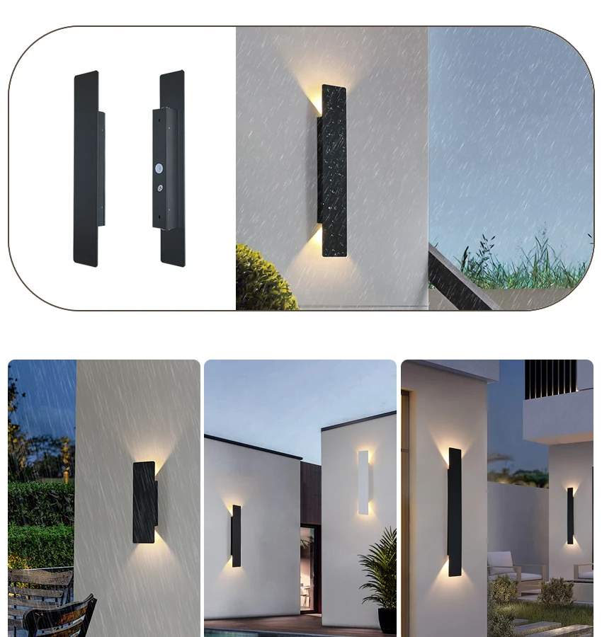 LumaShield Duo – LED Wandlamp Zwart & Wit - wandlamp - gemonteerd