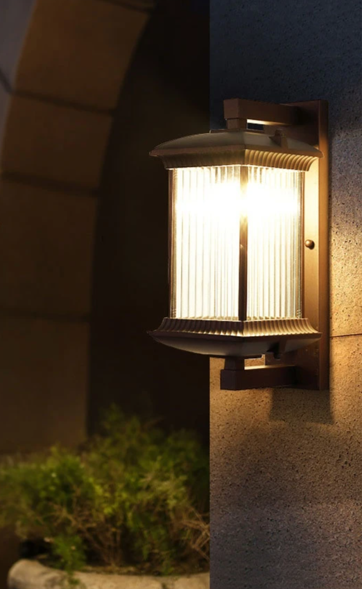TerraGuard Classic – Waterdichte Buitenwandlamp van Metaal - buitenverlichting - materiaaldetail