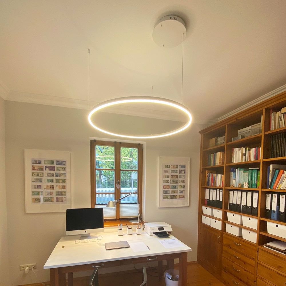 Skapetze - Ring 100 LED Hanglamp Direct 5m - hanglampen - close-up