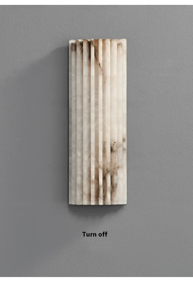 MarbellaLuce Moderne Marmeren Wandlamp - wandlamp - sfeerbeeld