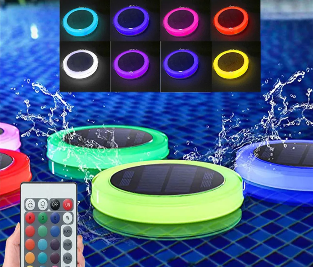 LUMISPHERE RGB Drijvende Zwembadlamp - buitenverlichting - sfeerbeeld