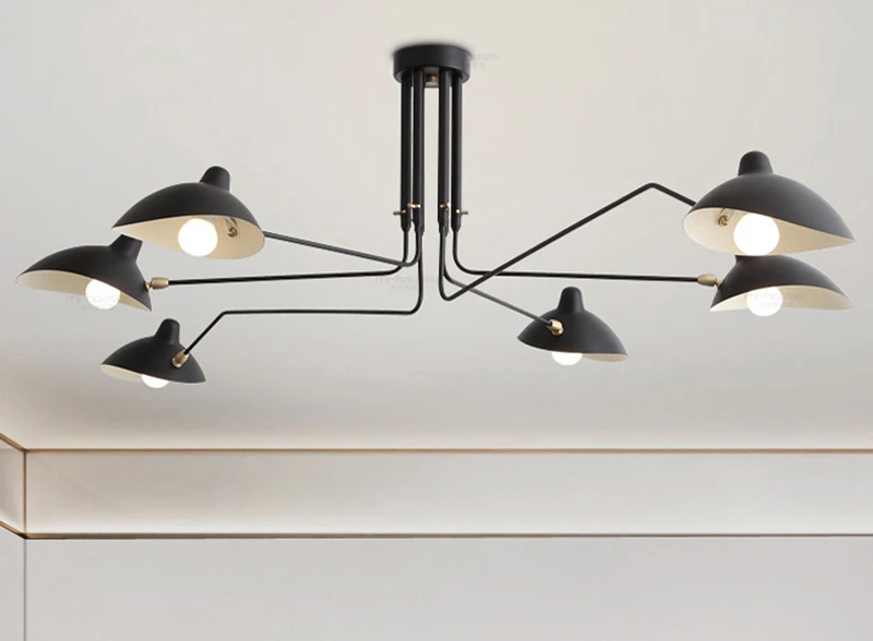 VoltLuxe Industrial Loft Rotating Pendant Lamp & Wall Lamp