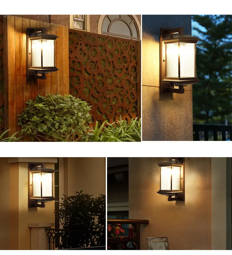 TerraGuard Classic – Waterdichte Buitenwandlamp van Metaal - buitenverlichting