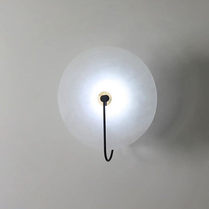 Rustgevende Alabaster LED Wandlamp - wandlampen