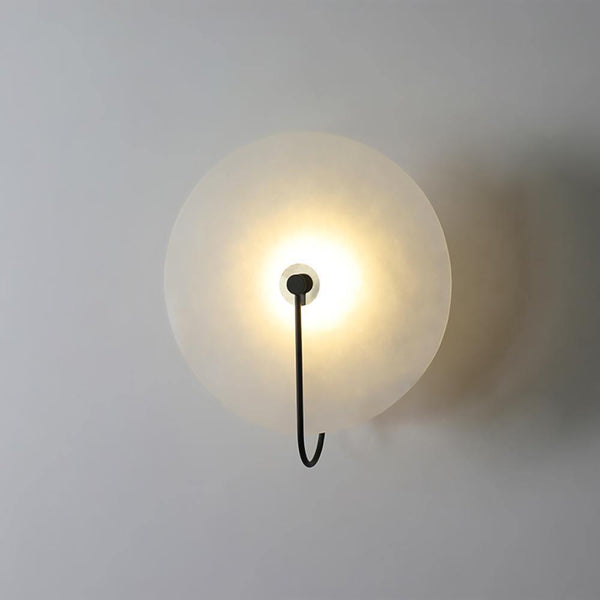 Albaster Steen Led Wandlamp - wandlampen - gemonteerd