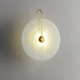 Soothing Alabaster LED Wall Lamp