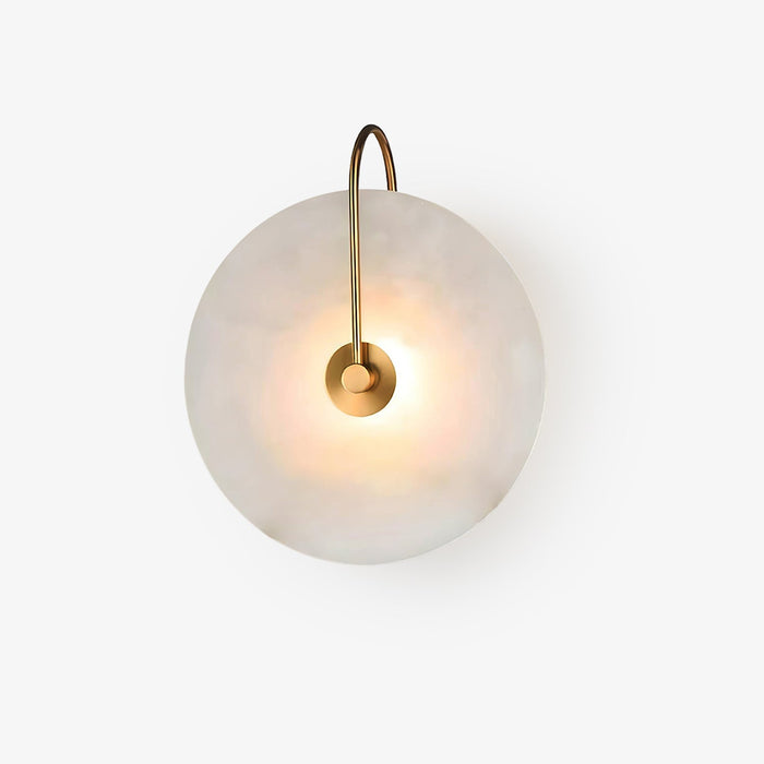 Rustgevende Alabaster LED Wandlamp - wandlampen