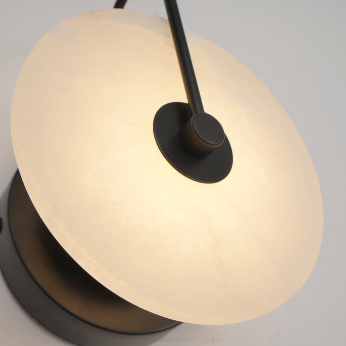 Rustgevende Alabaster LED Wandlamp - wandlampen