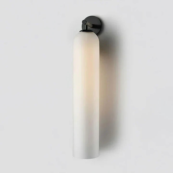 Moderne Glazen Wandlamp Voor In De Badkamer - wandlampen - zijaanzicht