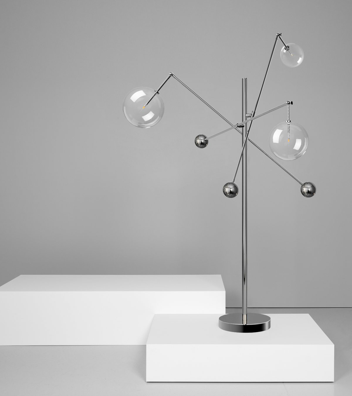Schwung Lighting - Milan 3Arms - vloerlamp - detail