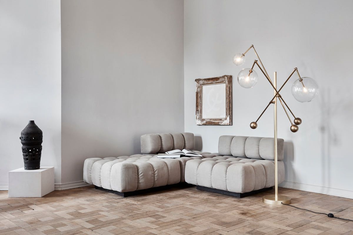 Schwung Lighting - Milan 3Arms - vloerlamp - close-up