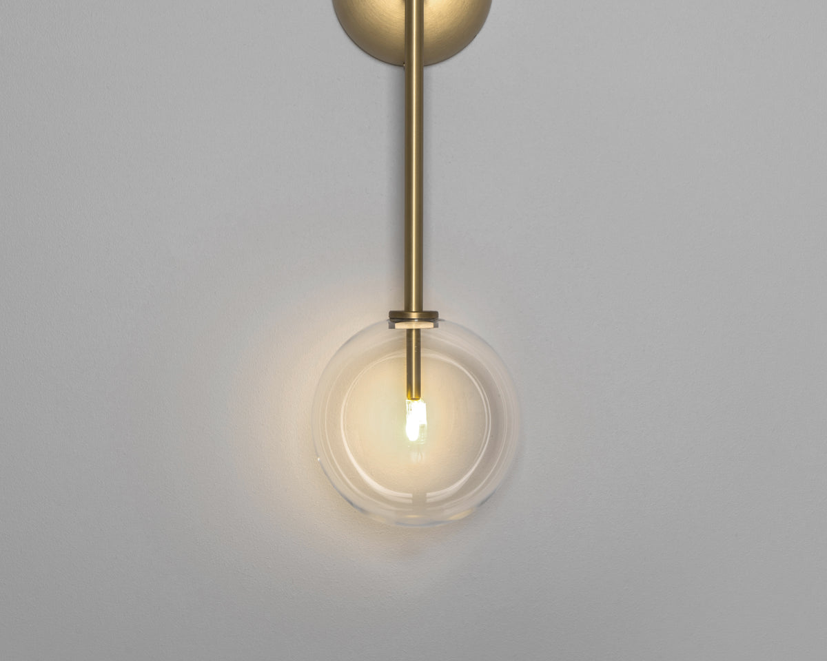 Schwung Lighting - Miron Wall Sconce - wandlampen - close-up