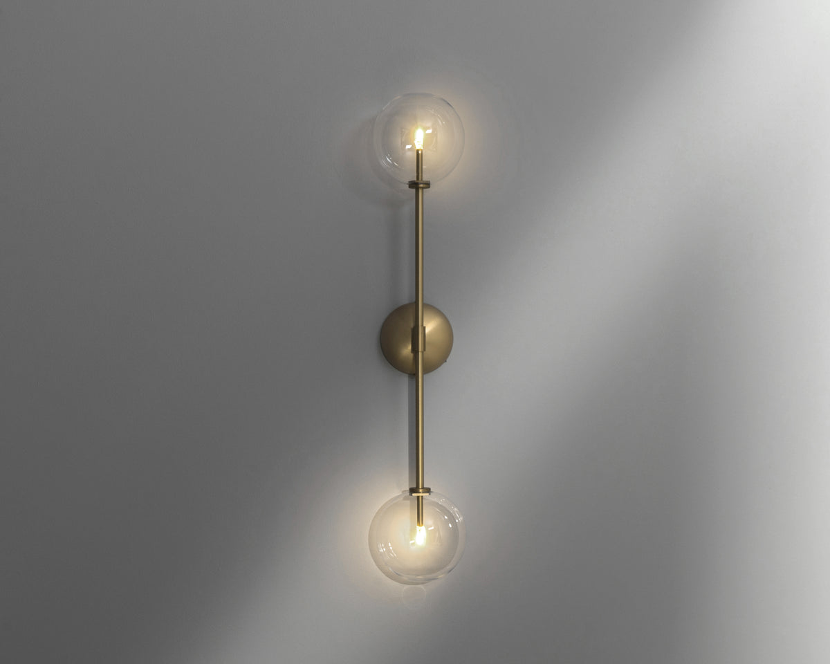 Schwung Lighting - Miron Wall Sconce - wandlampen - materiaaldetail