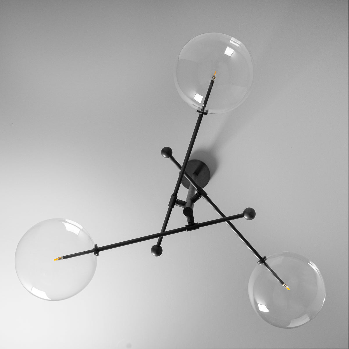 Schwung Lighting - RD15 3 Arms - hanglampen - afmetingen