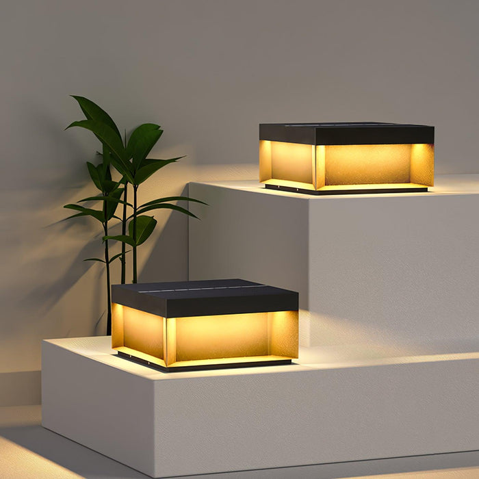 Buitenlamp Met Zonne-Energie - buitenverlichting - detail