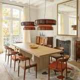 Luxurious Bohemian Pendant Lamp Made of Blown Glass