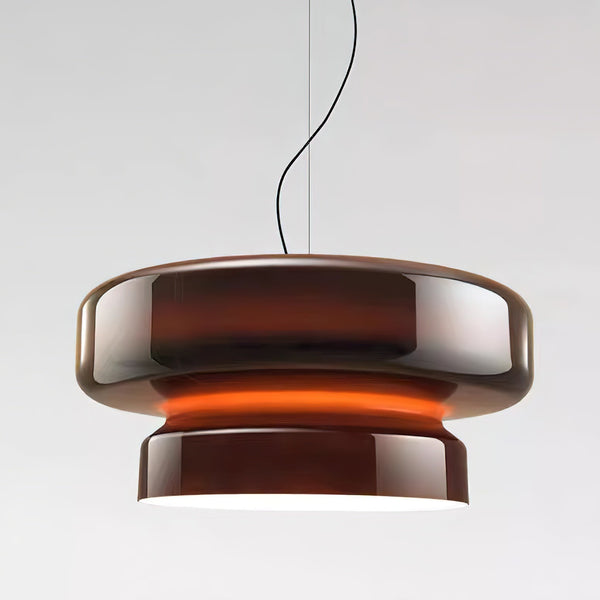 Luxe Bohemia Hanglamp Van Geblazen Glas - hanglampen - gemonteerd