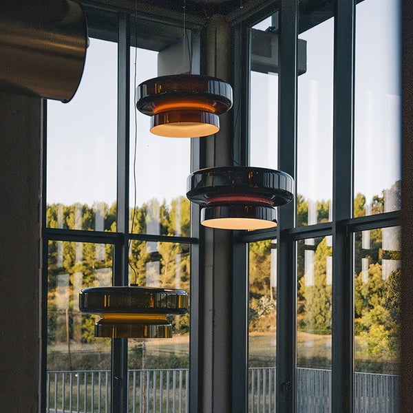 Luxe Bohemia Hanglamp Van Geblazen Glas - hanglampen - verlicht