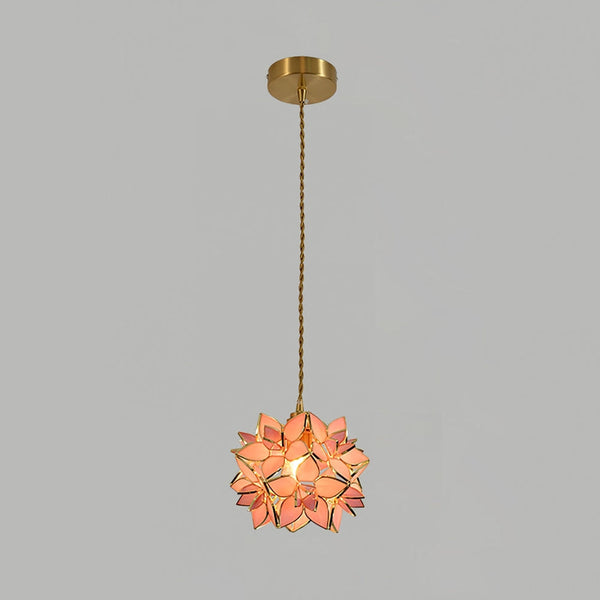 Sfeervolle Hanglamp Met Een Modern Ontwerp - hanglampen - close-up