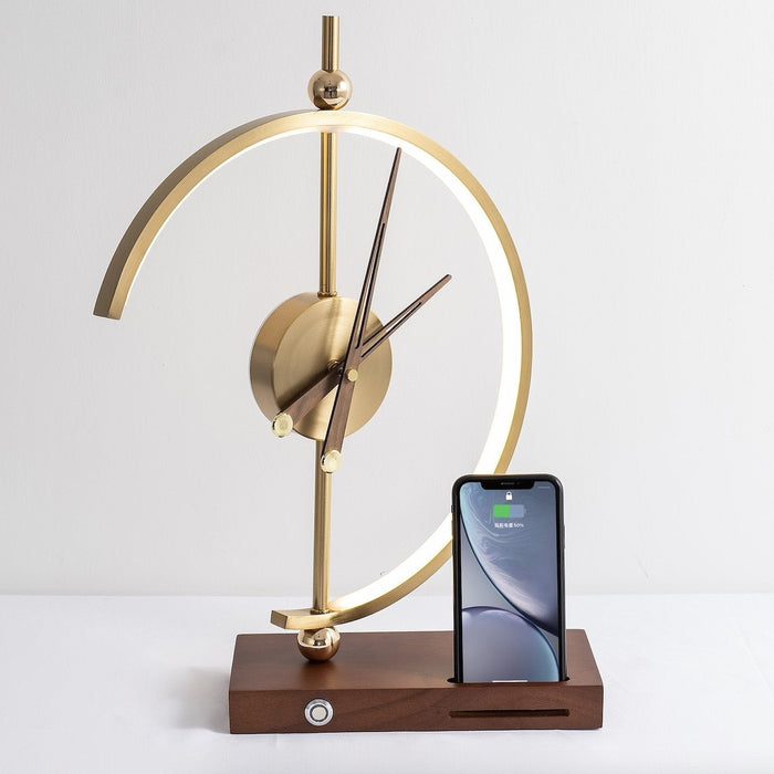 Nagoyalight | Luxe Lampenklok En Oplader - wandlampen - detail