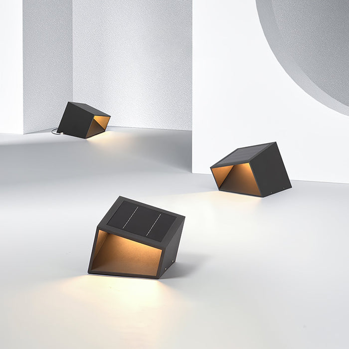 Cube Tuin Buitenlamp Op Zonne-Energie - buitenverlichting - close-up
