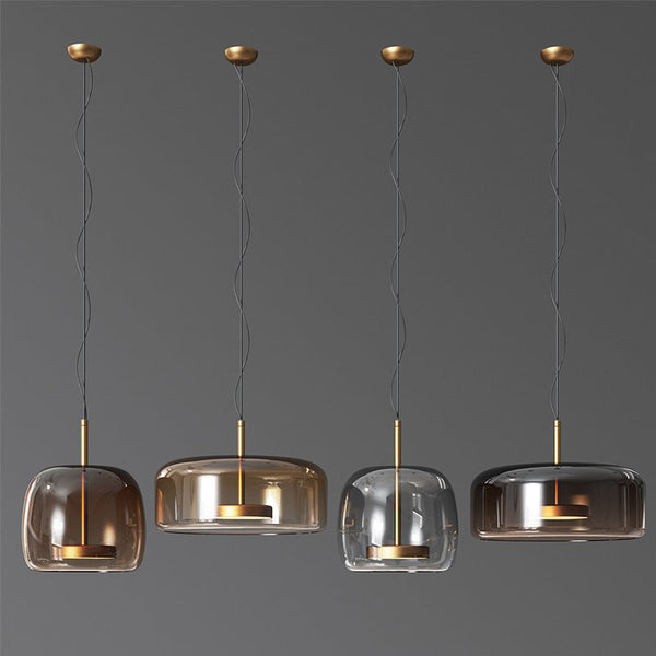 Chic Hotel Glass Pendant Lamp