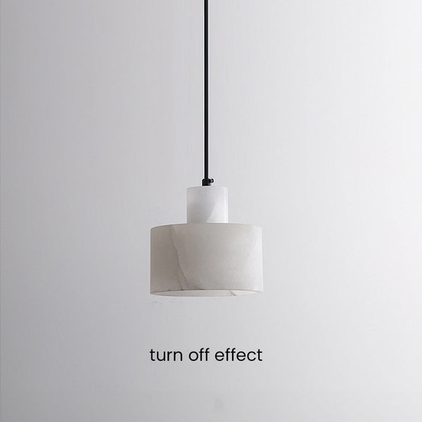 Scandinavische Eenvoudige Hanglamp In Wit Marmer - hanglampen - afmetingen