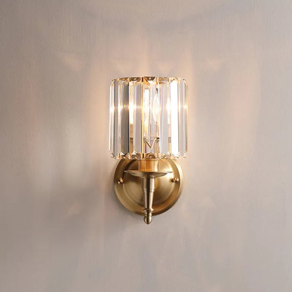 Vintage Luxury Crystal Wall Lamp