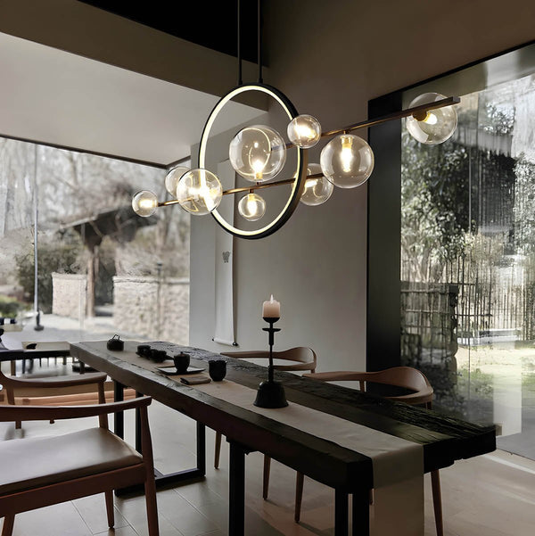 Modern Glass Ball Chandeliers 