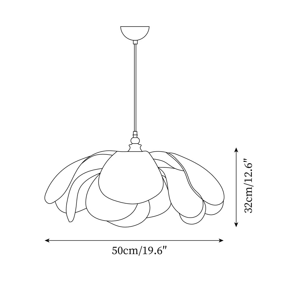 Florina Hanglamp - hanglampen - materiaaldetail