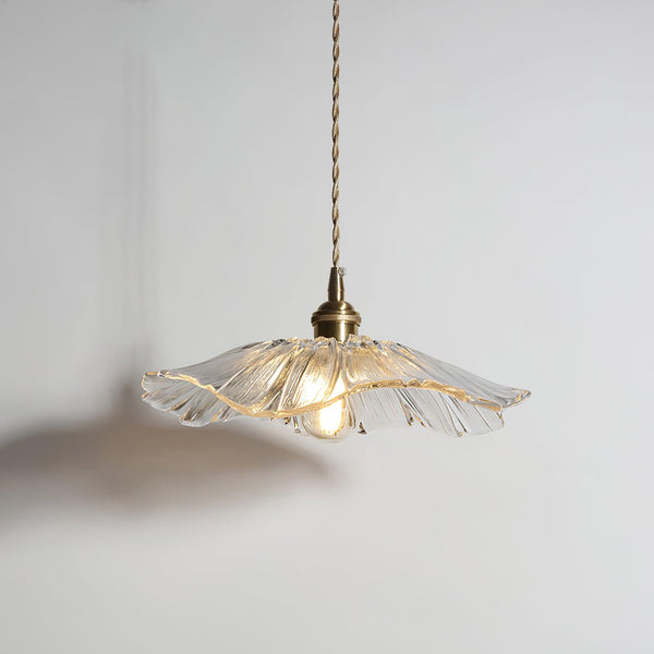 Bloem Glazen Hanglamp - hanglampen - detail