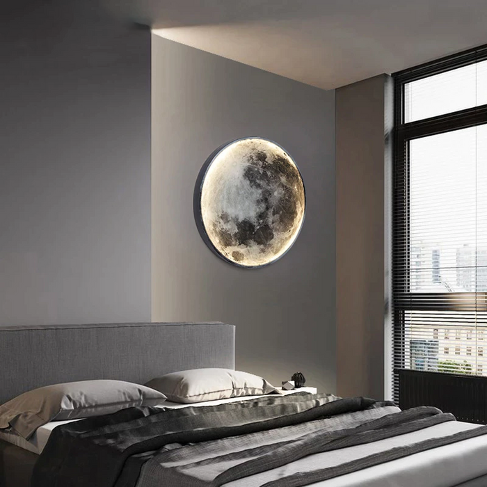 Moonlamp - Creëer Een Magisch Effect In Je Kamer! - wandlampen - zijaanzicht