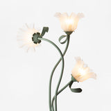 Elegant Calla Flowers White Floor Lamp
