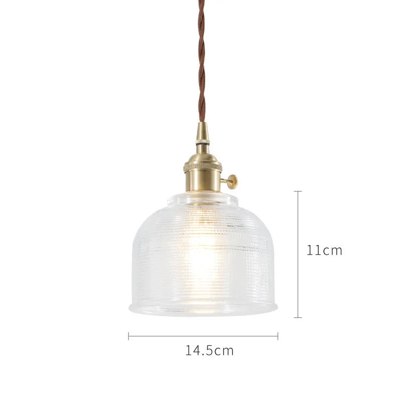 AeroNord LumiSphere Hanglamp – Nordic Japan Stijl Glazen Pendant - hanglampen - close-up