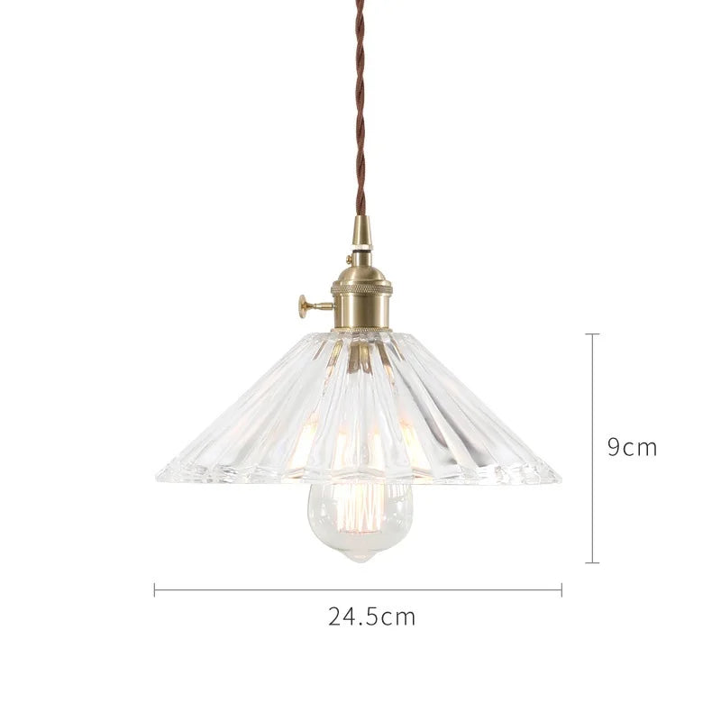 AeroNord LumiSphere Hanglamp – Nordic Japan Stijl Glazen Pendant - hanglampen - in de kamer