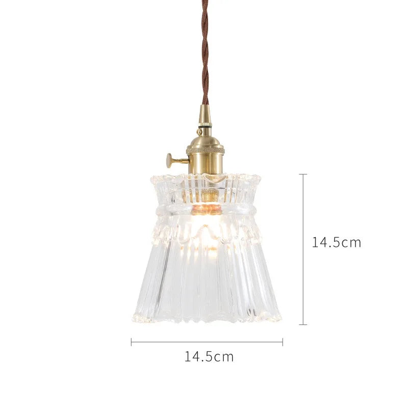 AeroNord LumiSphere Hanglamp – Nordic Japan Stijl Glazen Pendant - hanglampen - sfeerbeeld