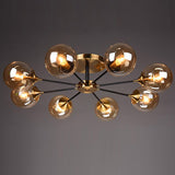 Rotor Copper Ceiling Lamp for the Living Room