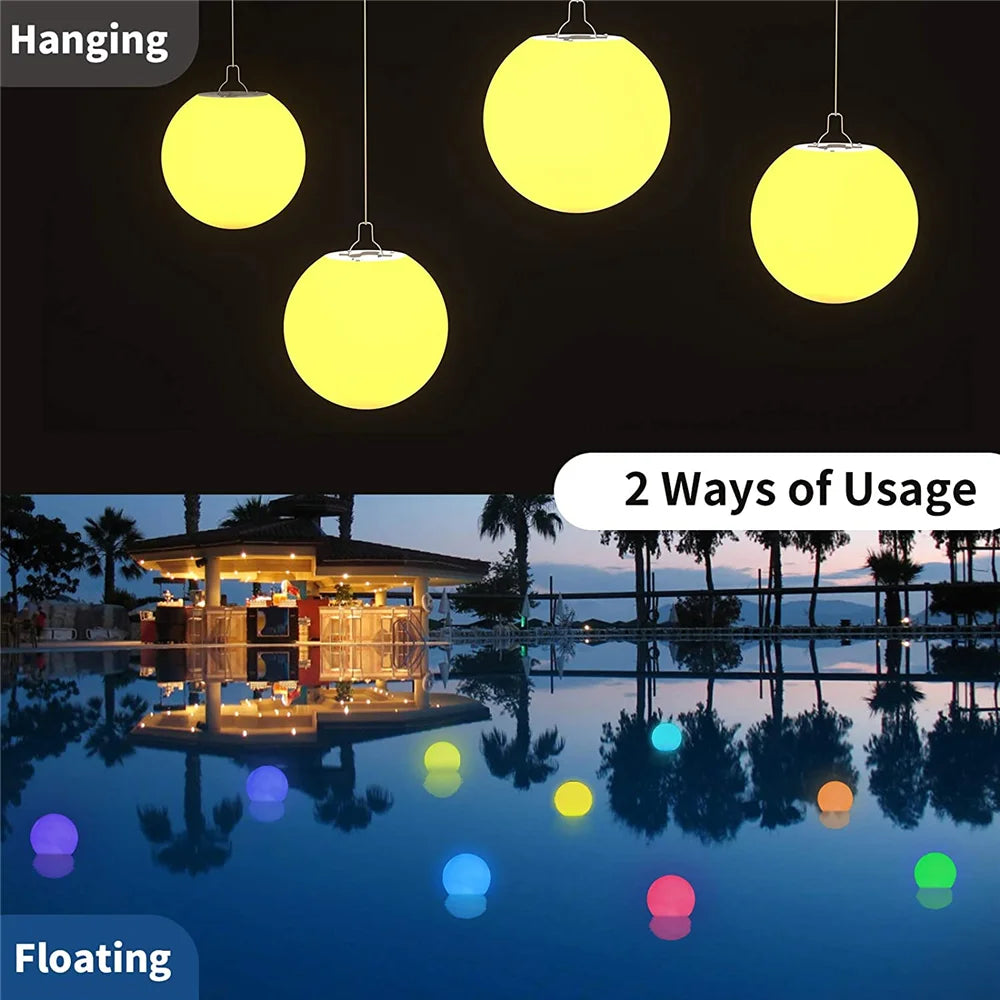 LUMIBALL Drijvende LED Ballen - buitenverlichting - gemonteerd