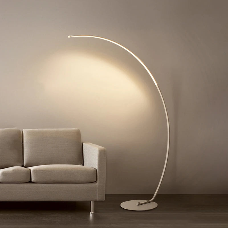 NordicGlow Slimline LED Vloerlamp - vloerlamp - sfeerbeeld