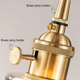 Glass Crystal Transparent Pendant Lamp