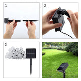 Solarite - Waterproof Solar Powered Outdoor LED Light 